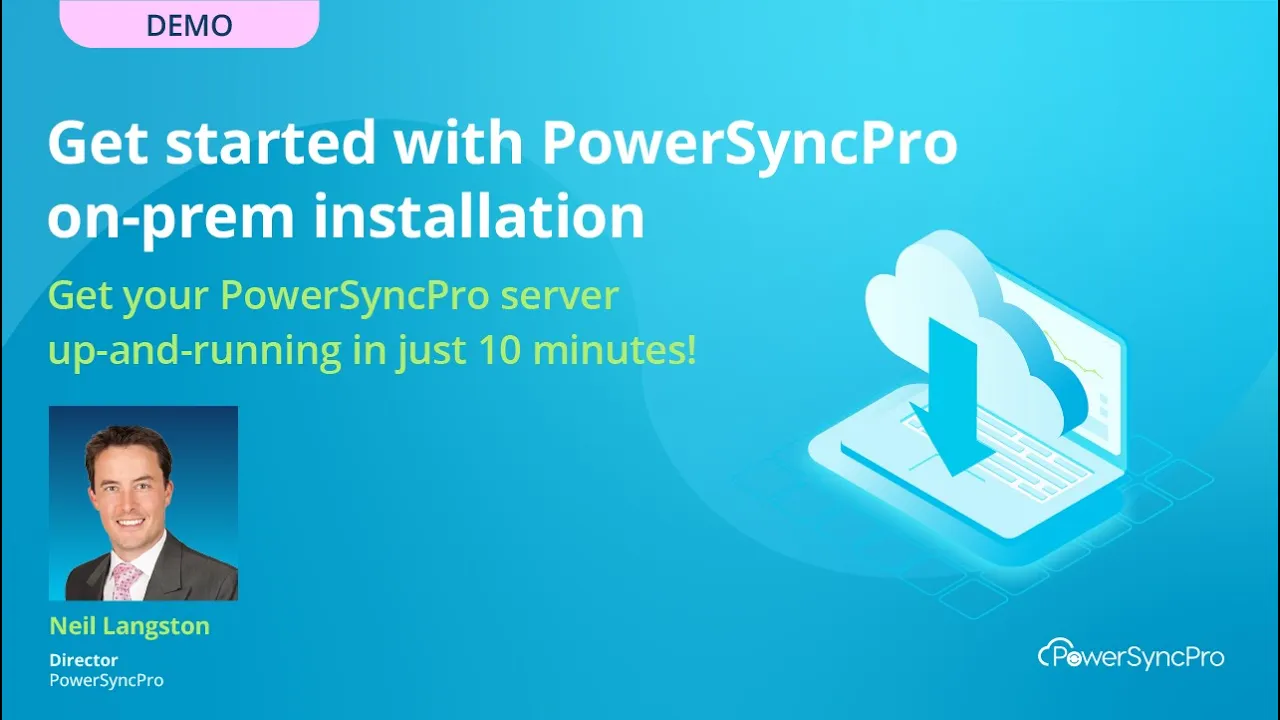 <div>
<h5>Get your first PowerSyncPro server up and running in minutes ready for Migration Agent</h5>
</div>